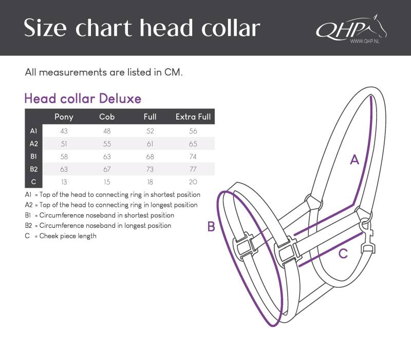QHP Deluxe kötőfék QHP Deluxe kötőfék