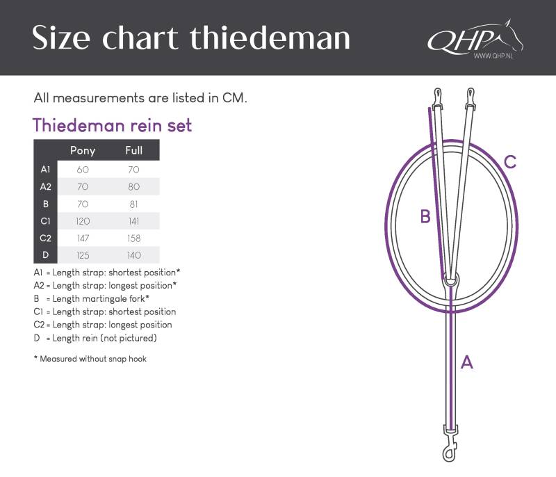 QHP Thiedeman szügyelő martingállal QHP Thiedeman szügyelő martingállal