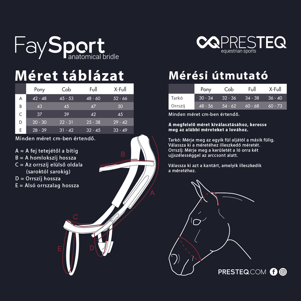 Presteq kantár P700