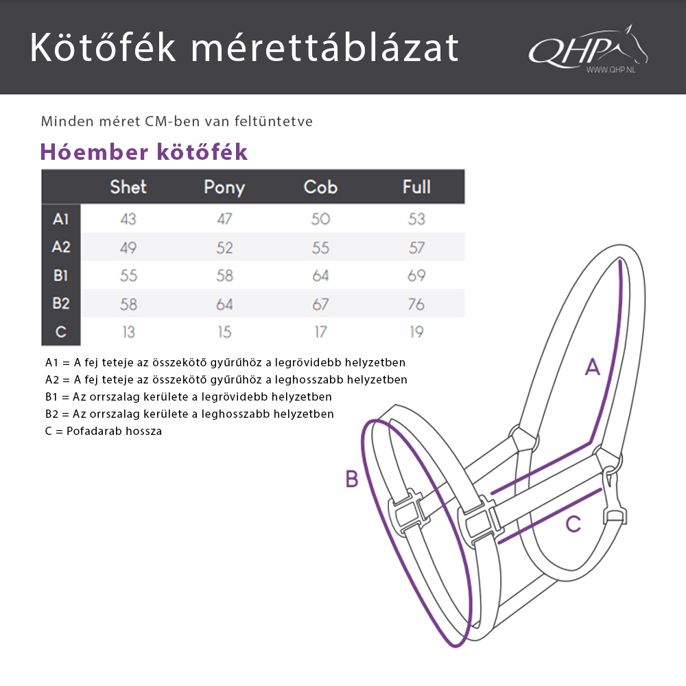 QHP hóember kötőfék QHP hóember kötőfék