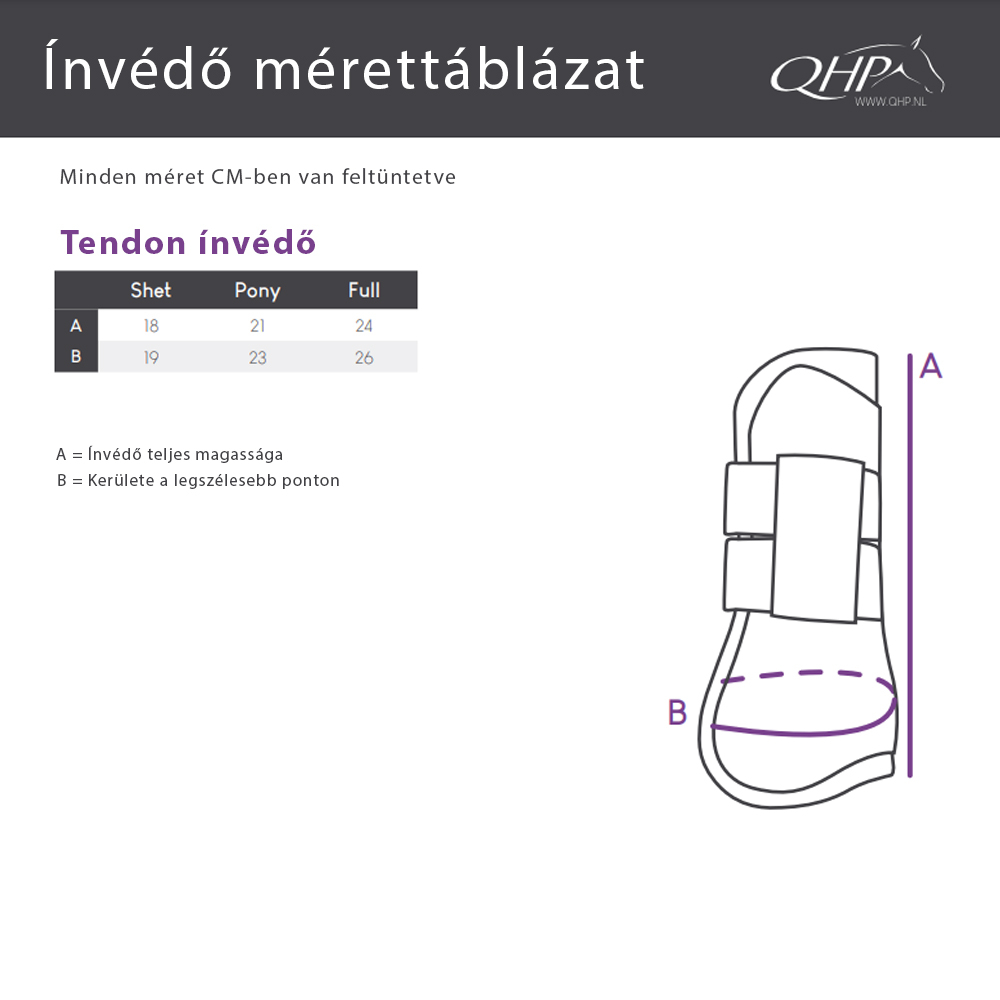 QHP tendon ínvédő