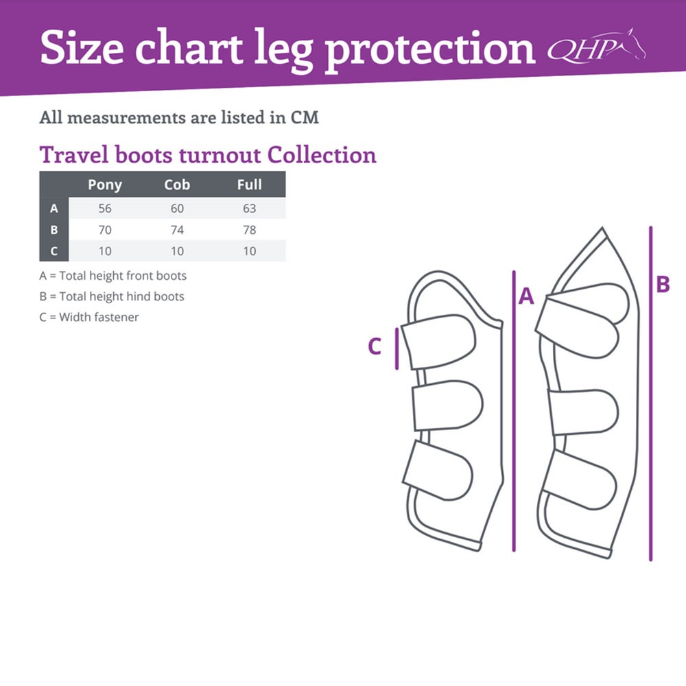 QHP Travel Boots Turnout