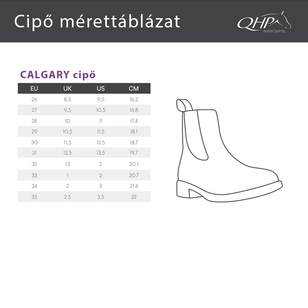 QHP calgary cipő