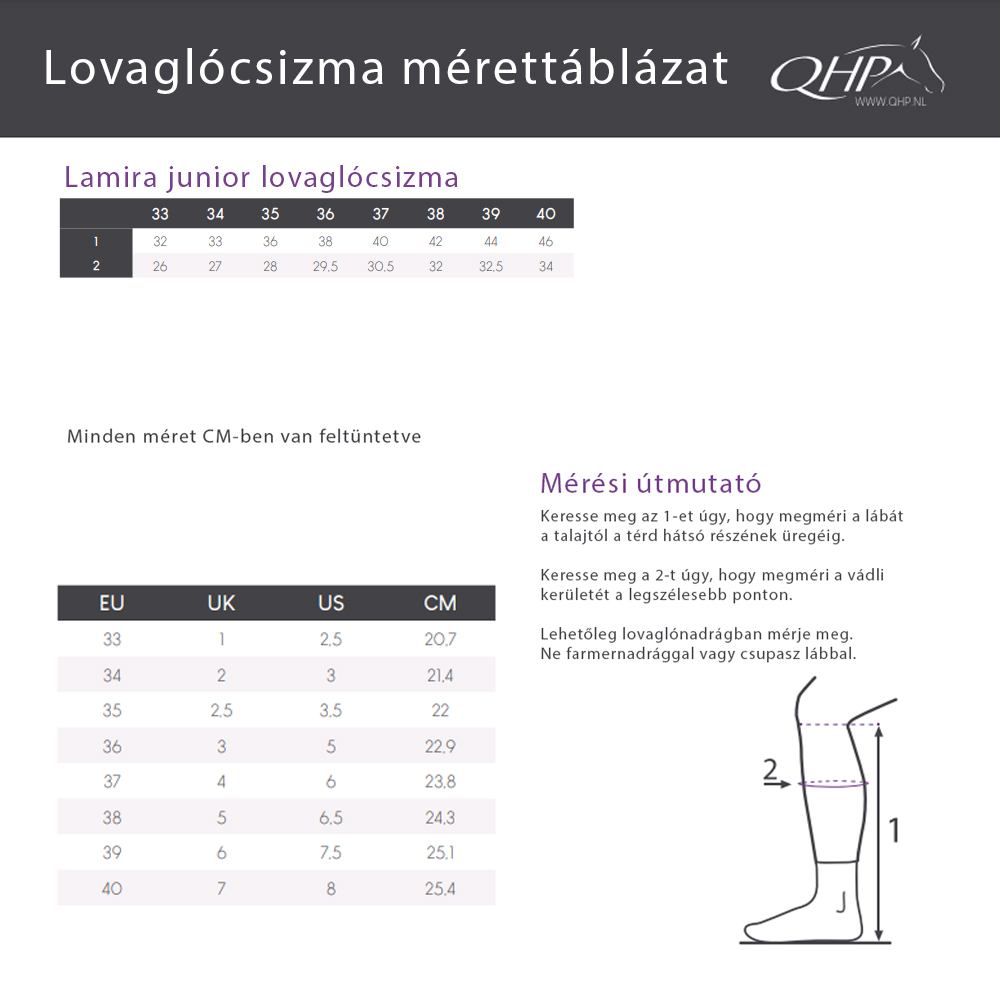 QHP Lamira junior csizma