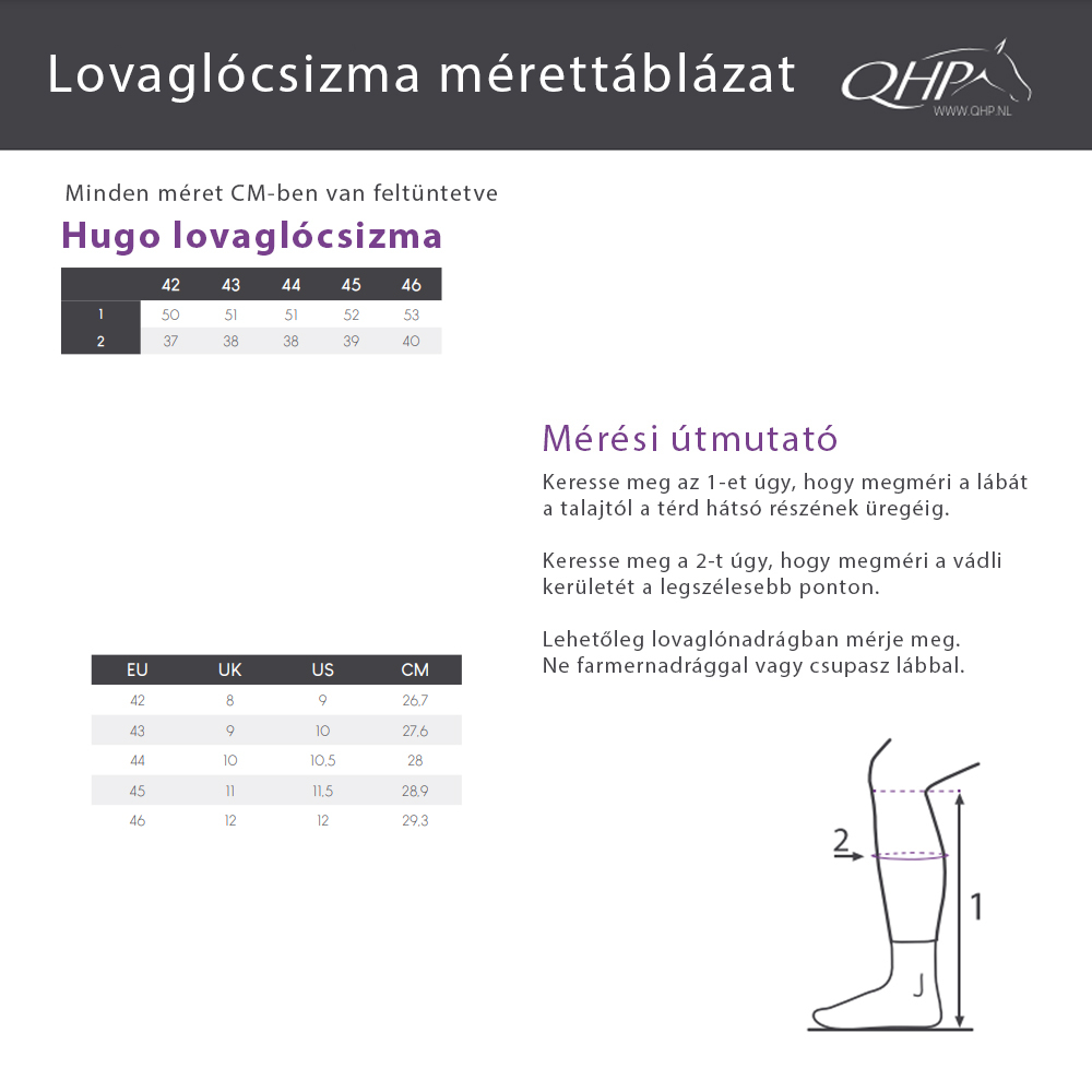 QHP Hugo lovaglócsizma