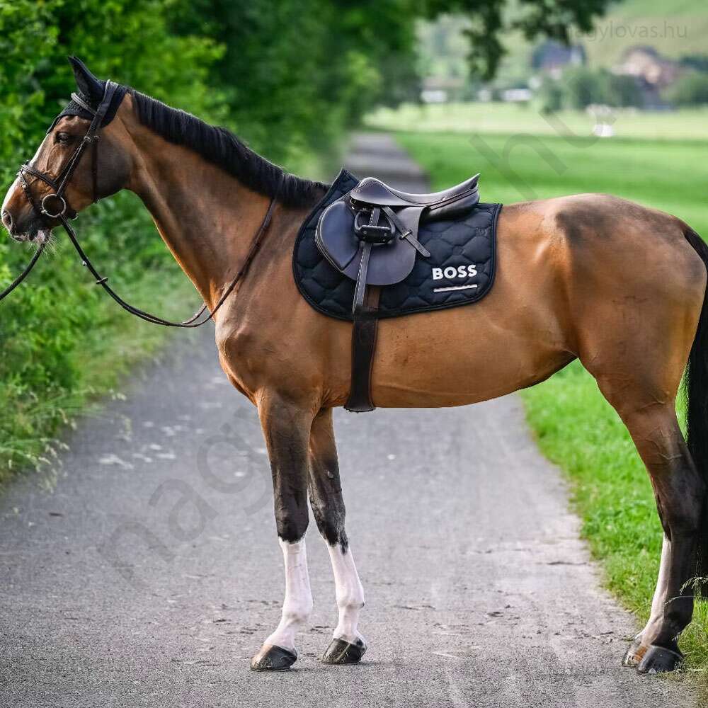 Boss Cheltenham Jumping nyeregalátét fekete