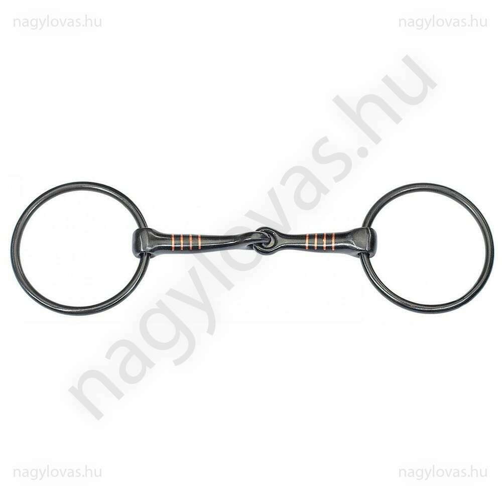 Busse Snaffle Bit zabla fekete