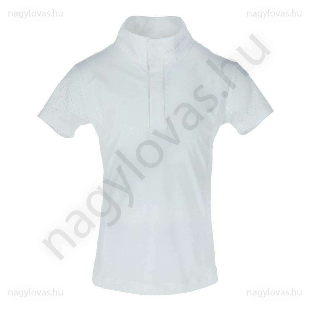 Covalliero Competition gyerek versenypóló fehér