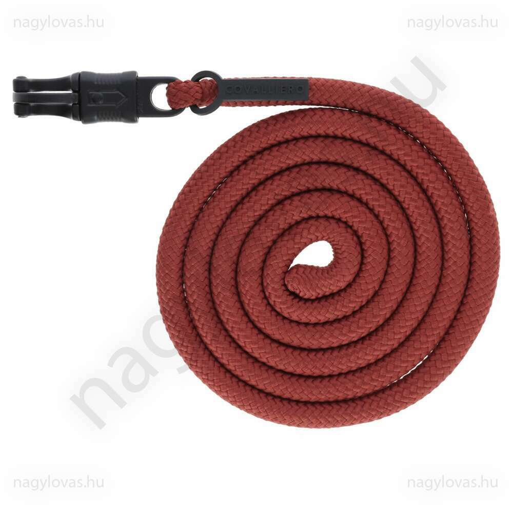 Covalliero H/W 2025 vezetőszár karabínerrel rozsda