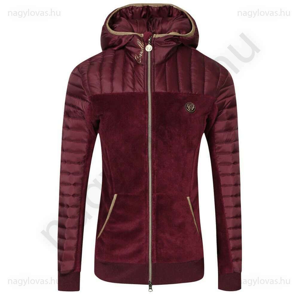 Covalliero H/W2022 kabát Teddy merlot