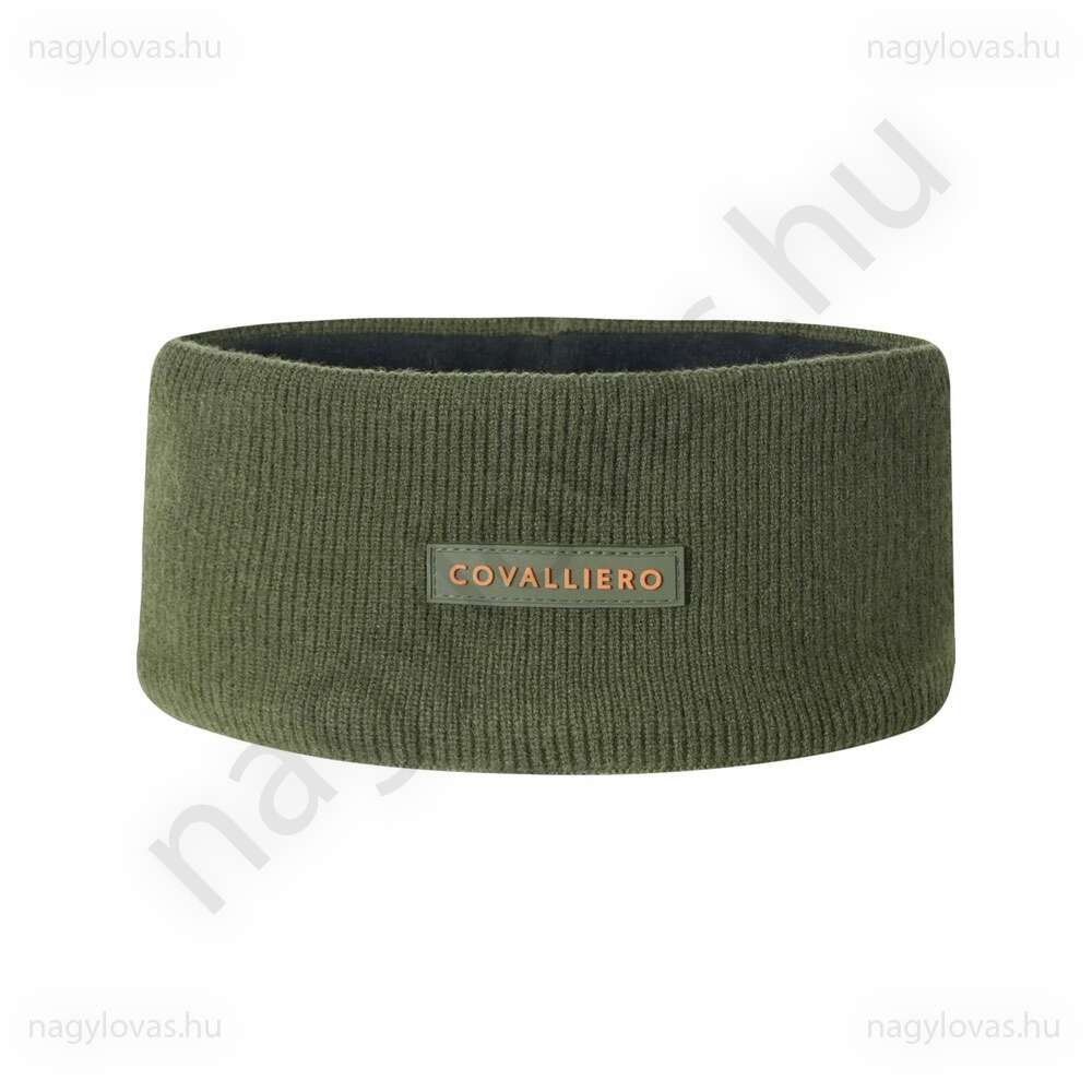 Covalliero HW26 kötött homlokpánt Forrest Green
