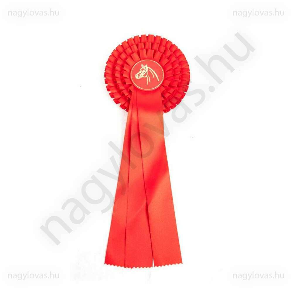 Díjszalag triplasoros műanyag középpel