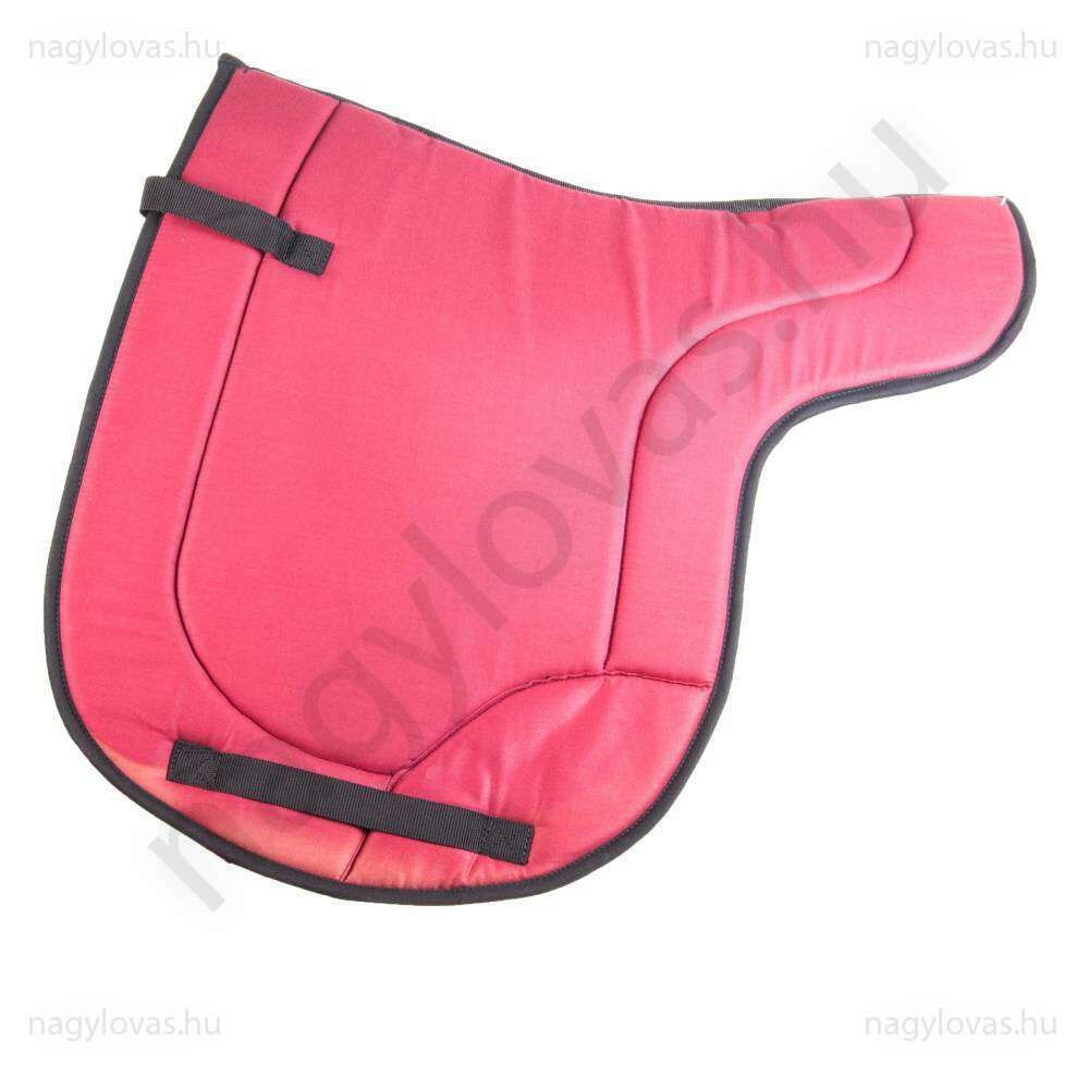 DominGo szabott díjlovas nyeregalátét piros