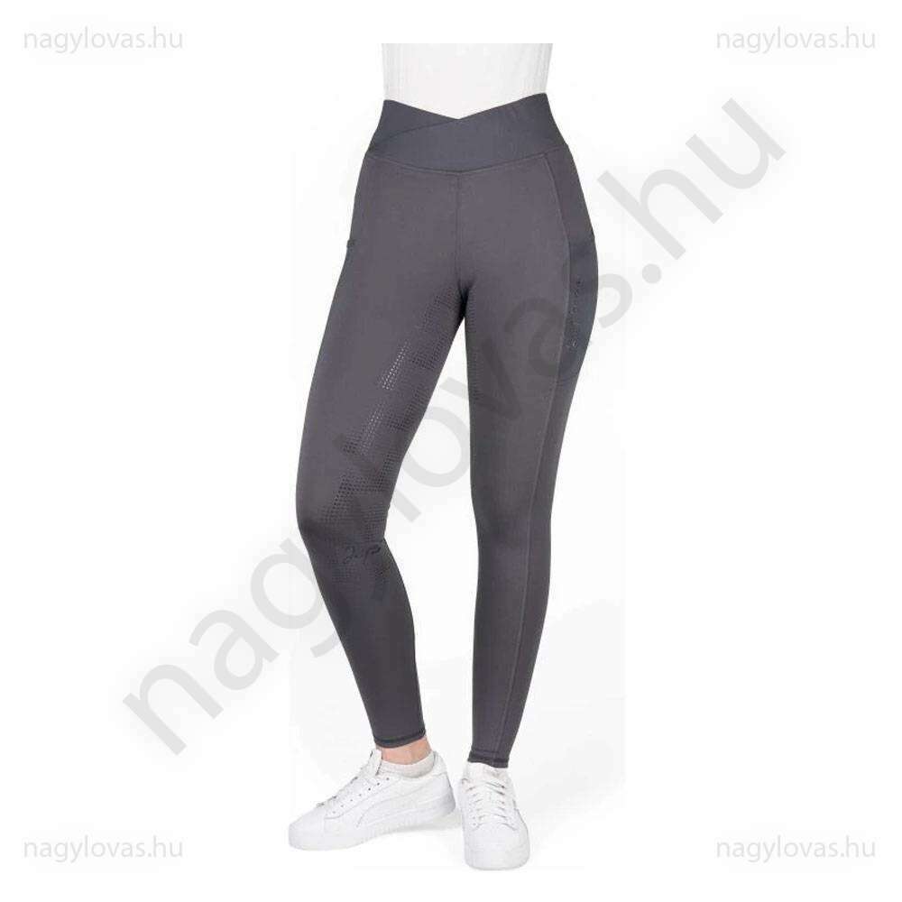 Equi-Theme Flora lovagló leggings szürke
