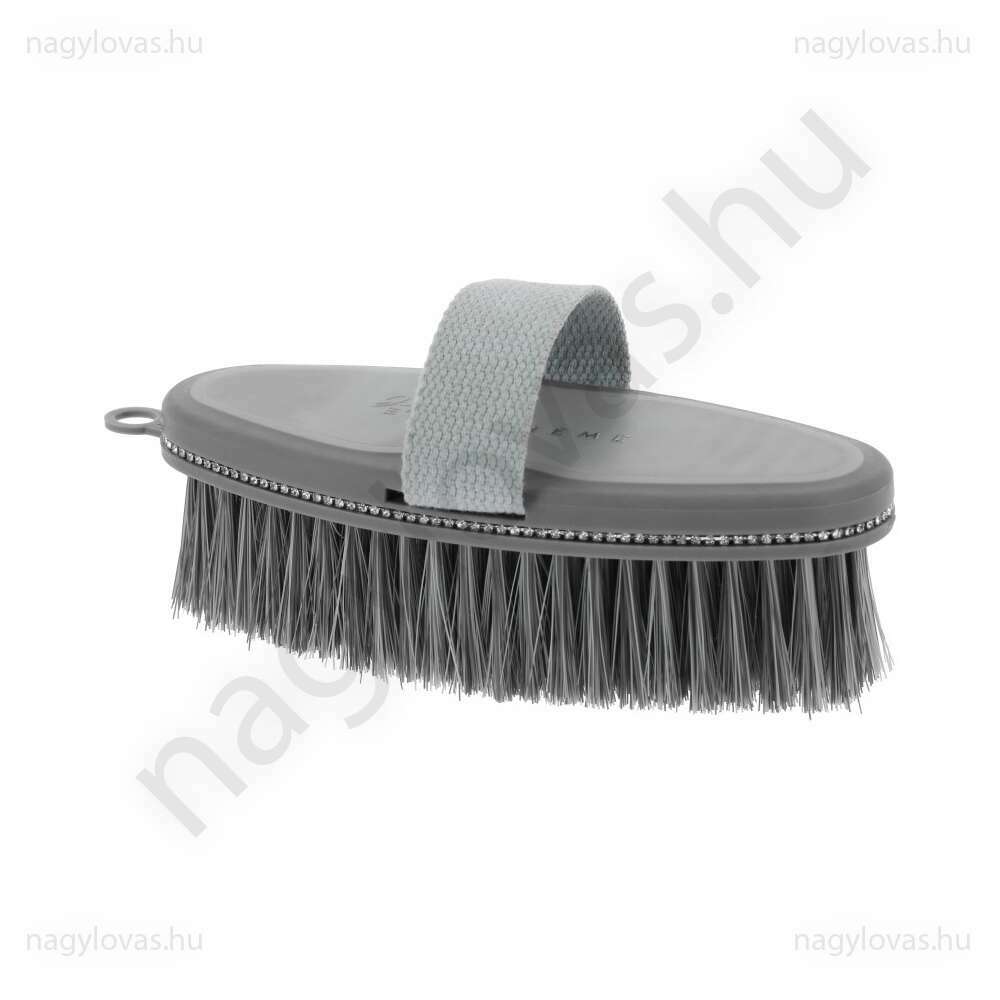 Equithéme Body Brush kefe szürke