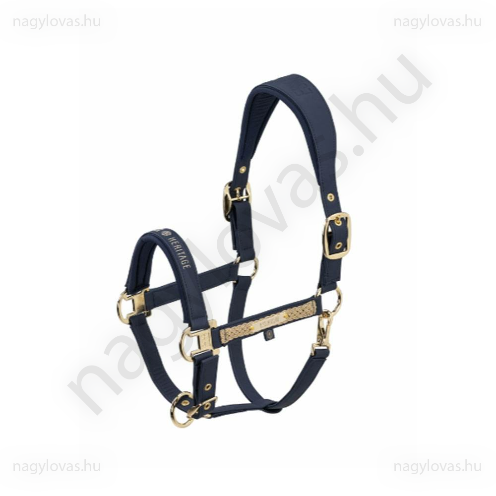 Eskadron Faux Leather kötőfék navy