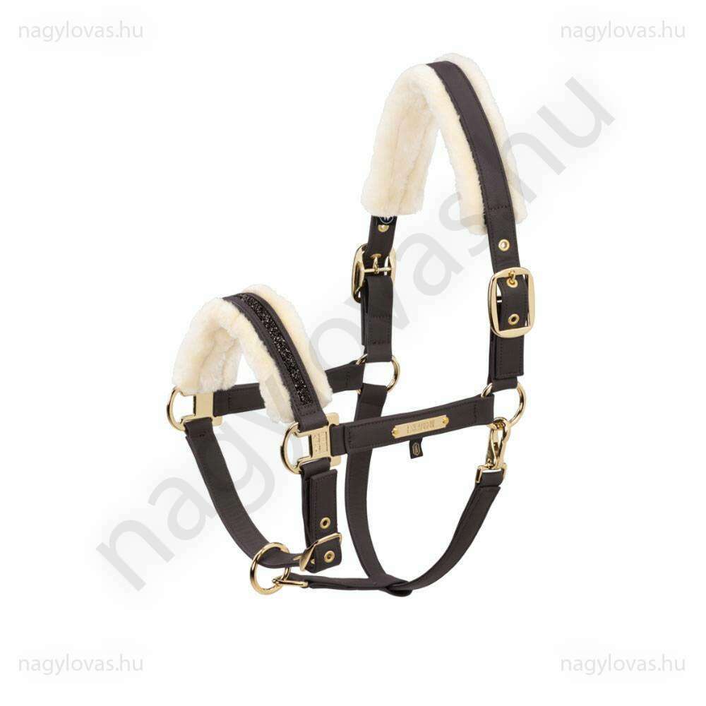 Eskadron Heritage Faux Leather szőrmés kötőfék