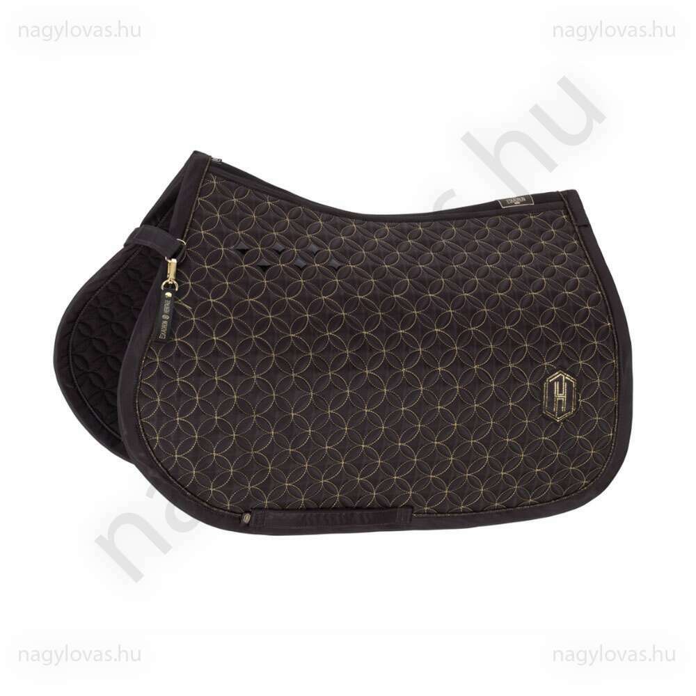 Eskadron Highgloss Contrast nyeregalátét barna