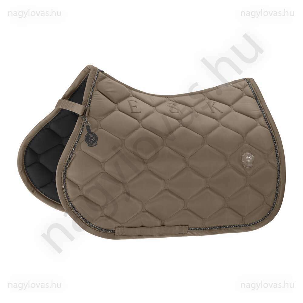 Eskadron Highgloss Pearls Platinum nyeregalátét 