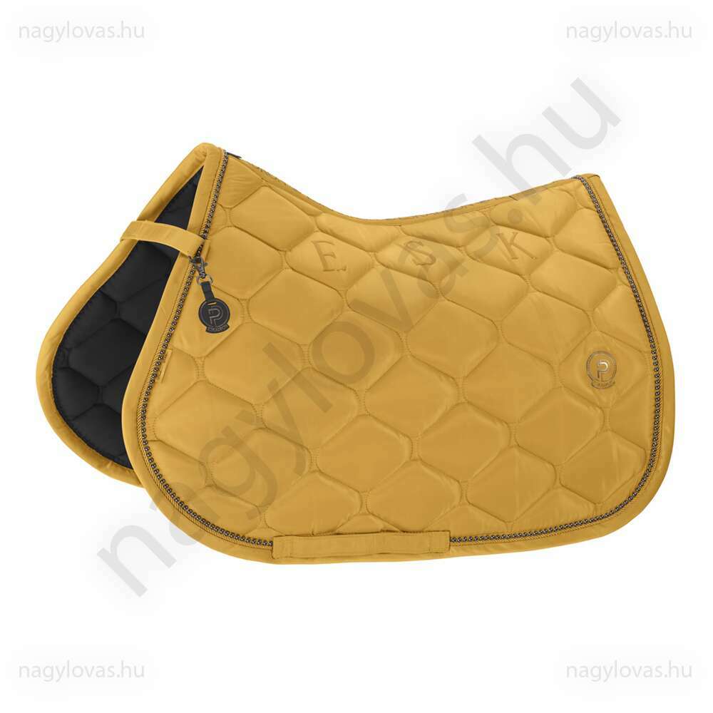 Eskadron Highgloss Pearls Platinum nyeregalátét 