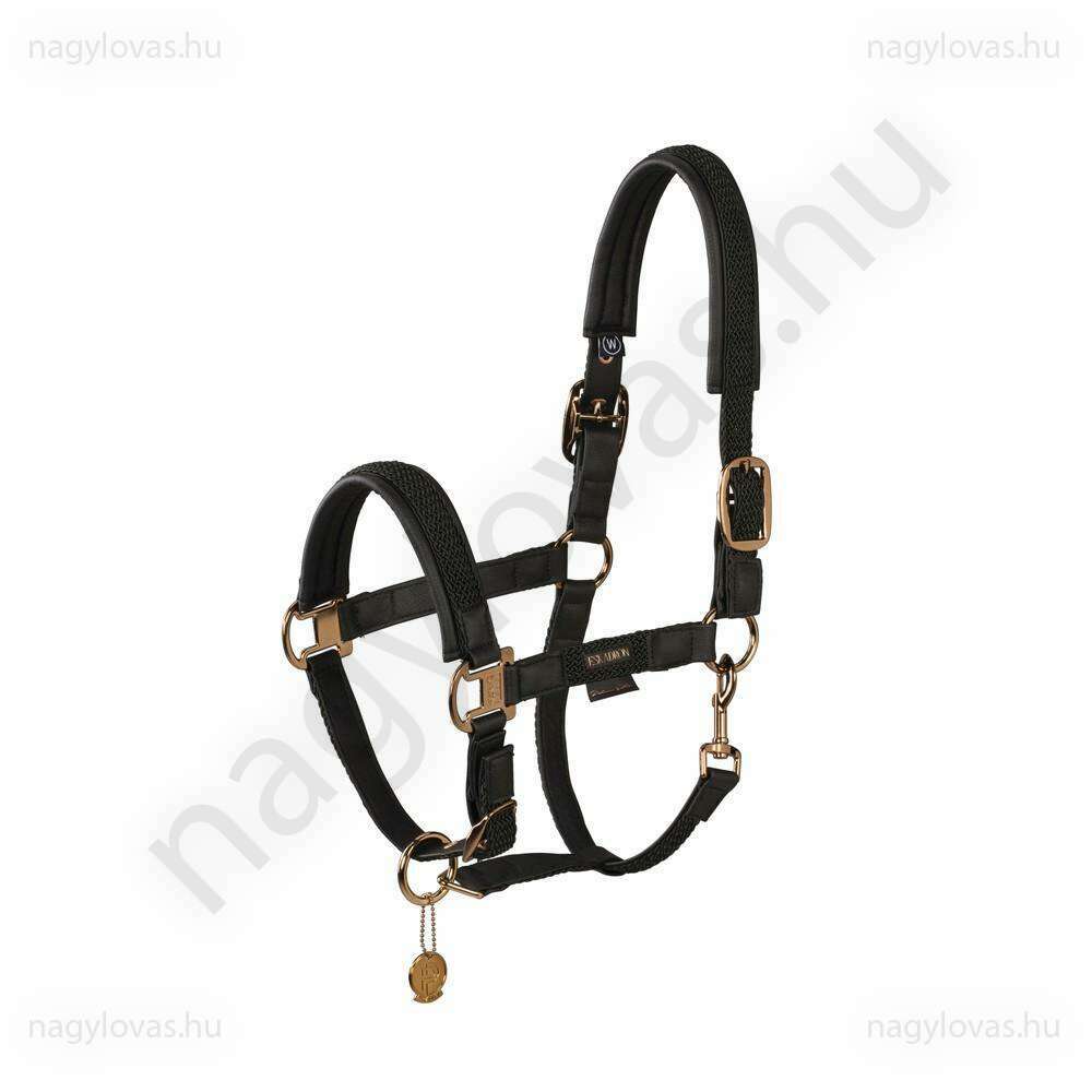 Eskadron Pin Plait faux leather kötőfék fekete