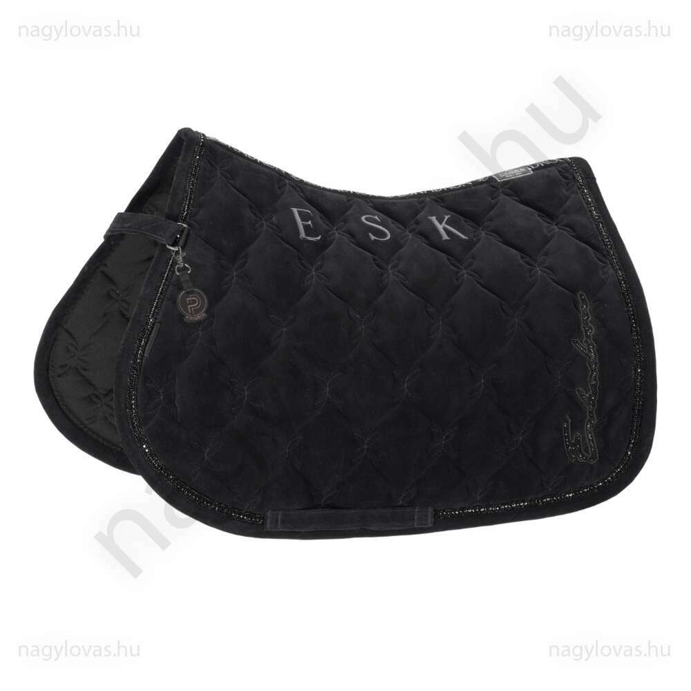 Eskadron Velours Crysta Platinum nyeregalátét 
