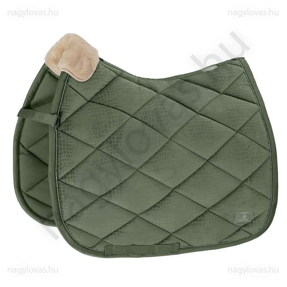 Eskadron Velvet Croco díj nyeregalátét ashgreen