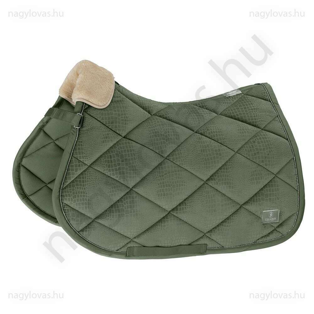 Eskadron Velvet Croco nyeregalátét ashgreen