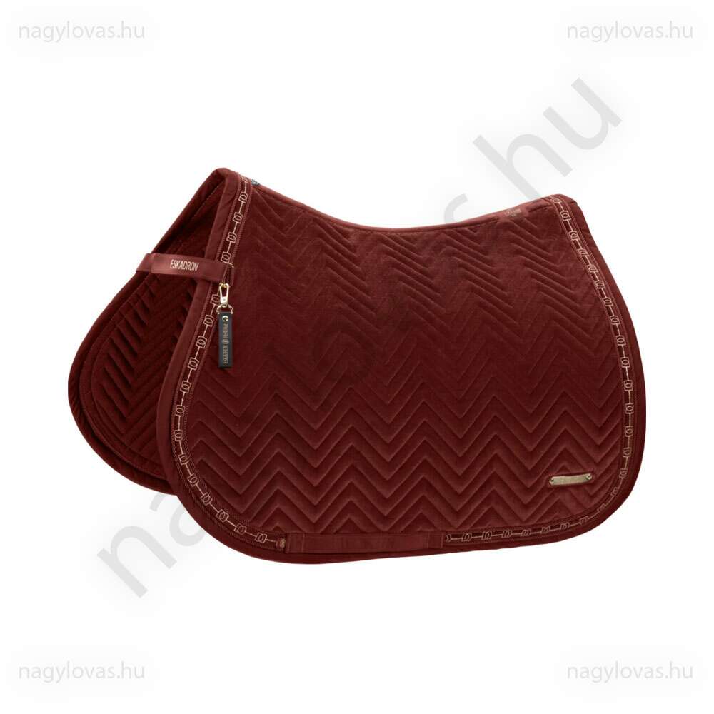 Eskadron Velvet Heritage nyeregalátét merlot