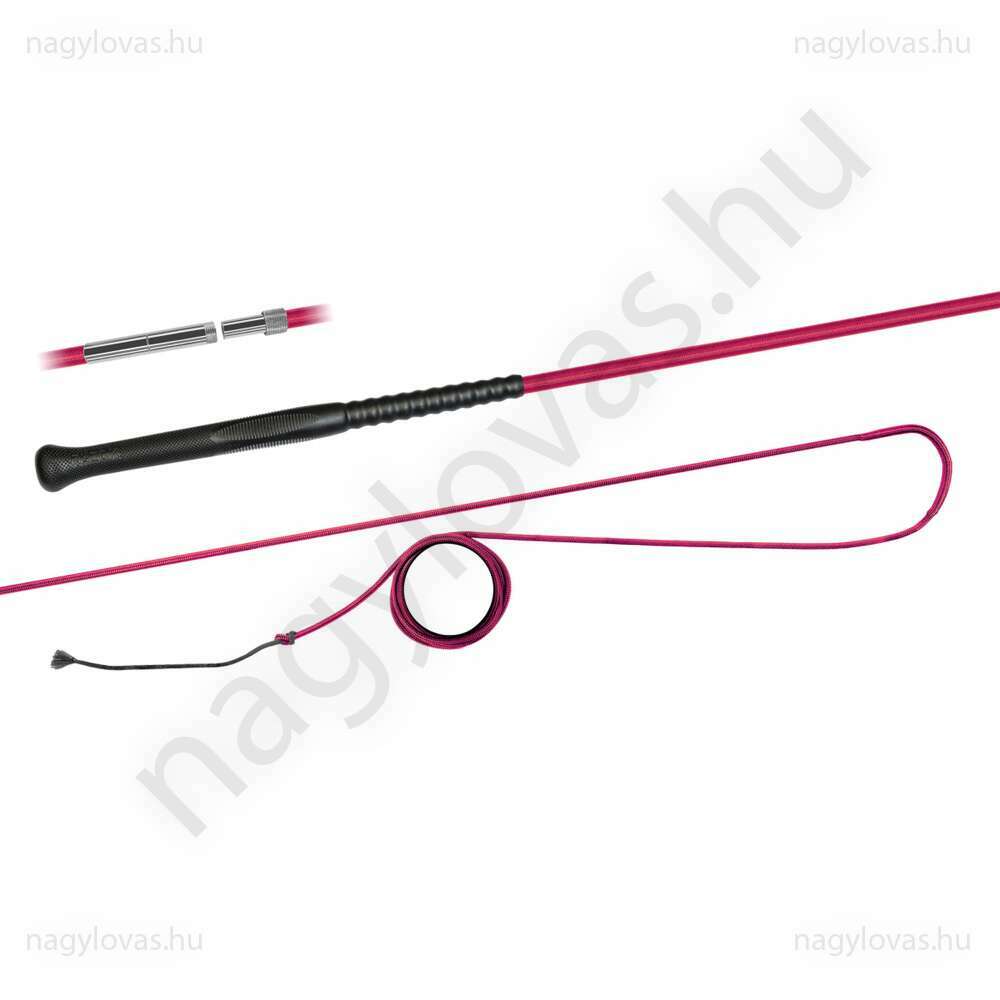 Fleck futószárazó ostor csavaros 200cm pink