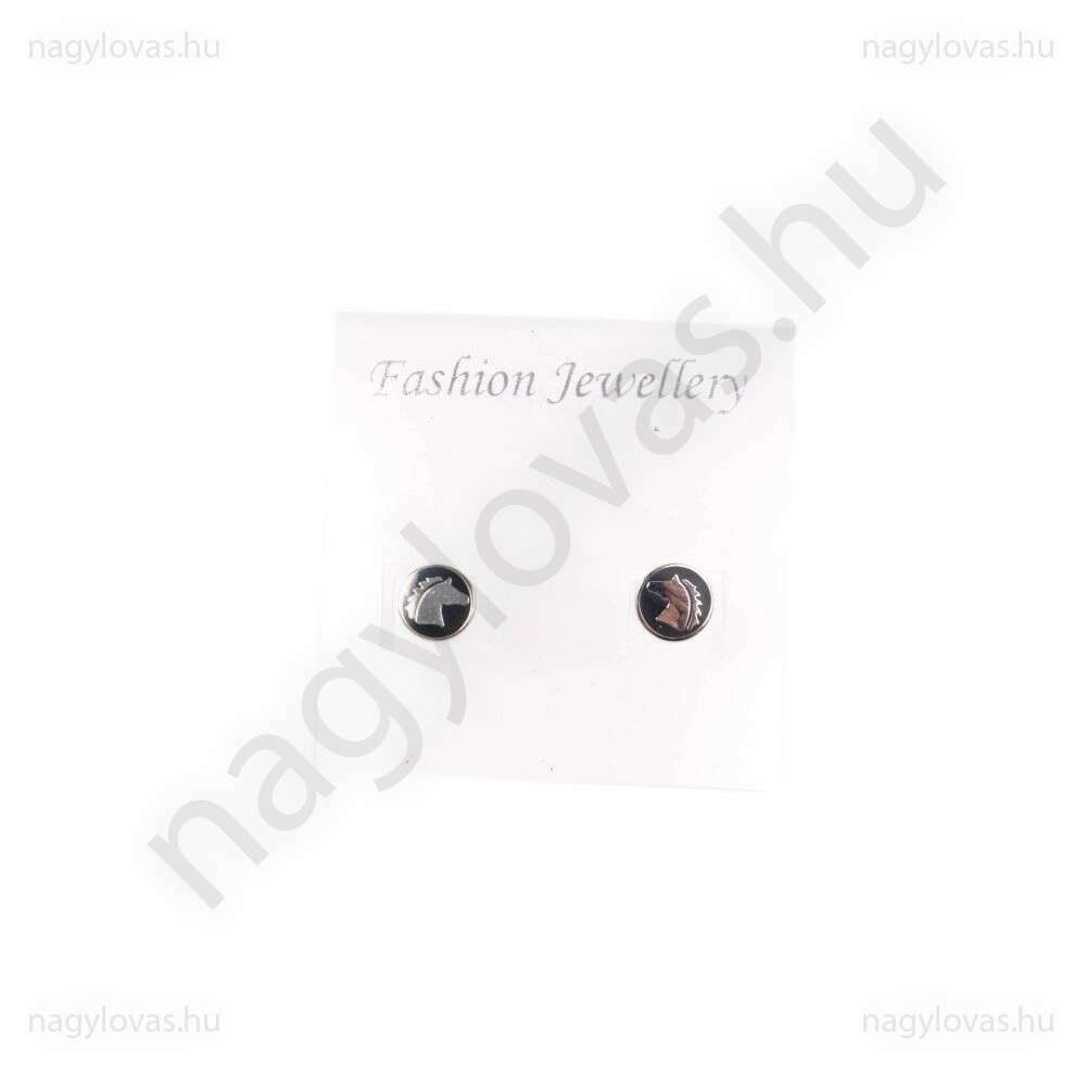 Fülbevaló lovas bizsu