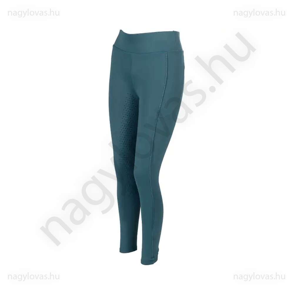 HKM Alice téli full szilikon leggings petrol