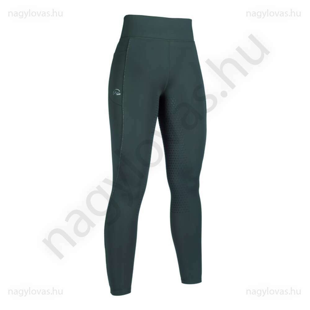 HKM Alice téli full szilikon leggings zöld