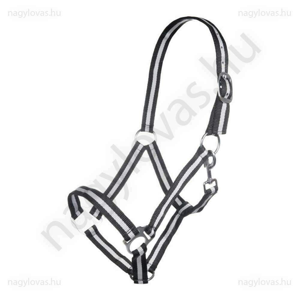 HKM Budapest kötőfék fekete ezüst