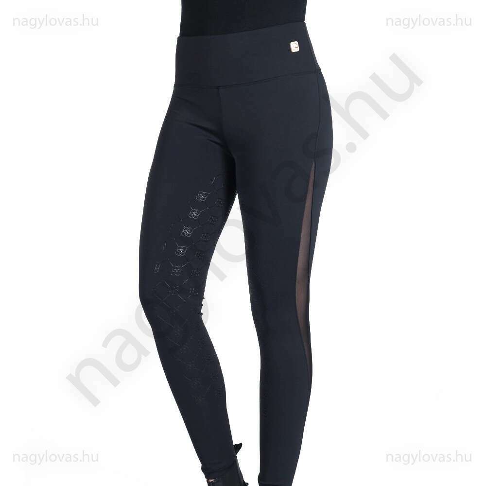 HKM Edinburgh Mesh leggings lovaglónadrág fekete 