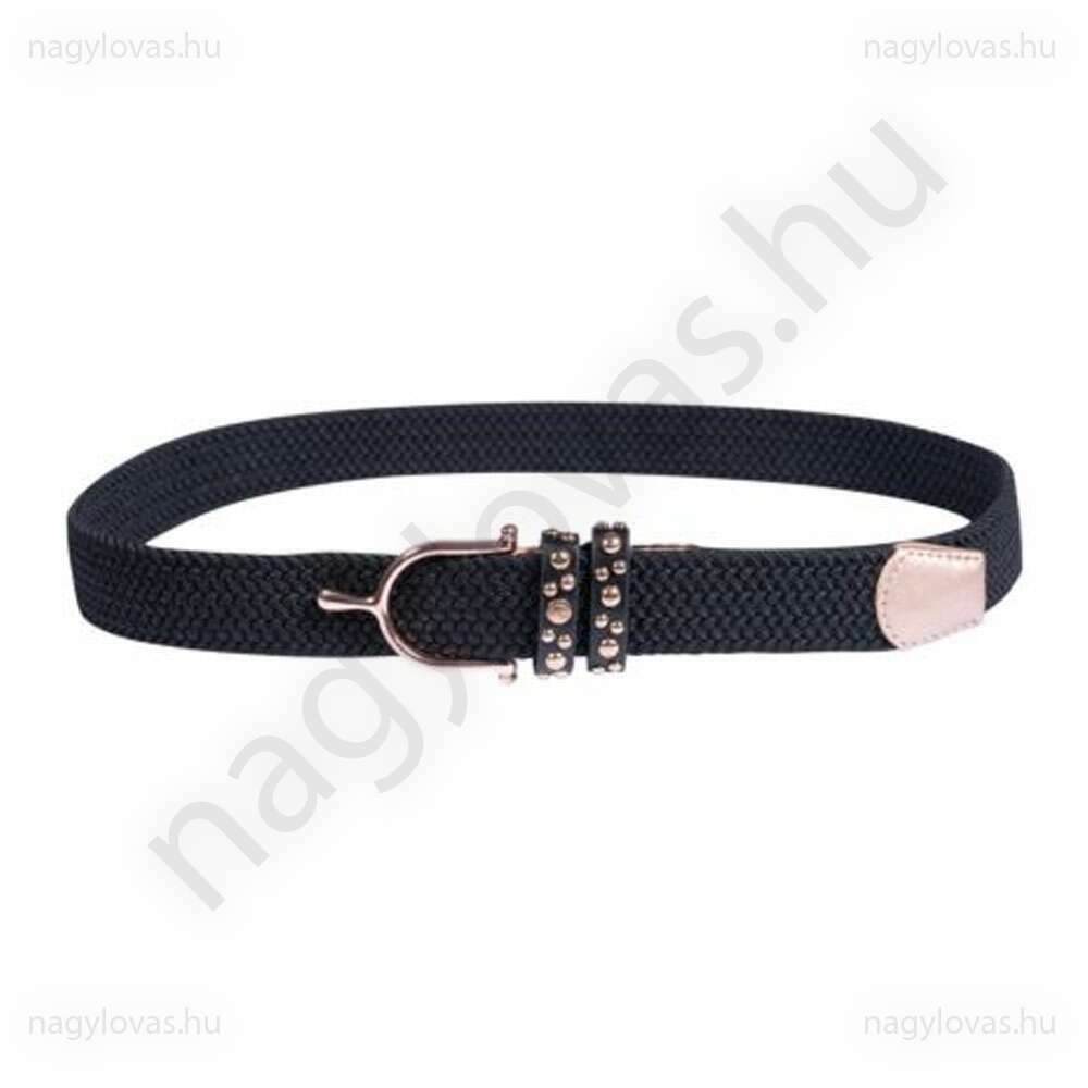 HKM Elastic öv rosegold 85cm barna