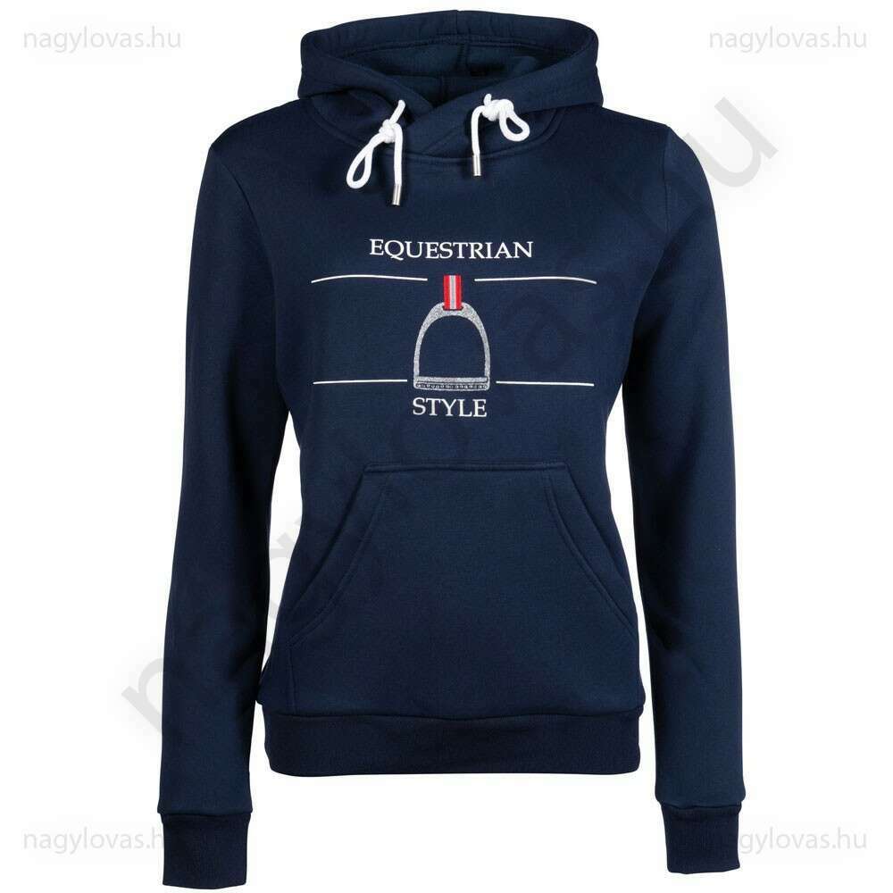 HKM Equine Sport hoody pulóver kék