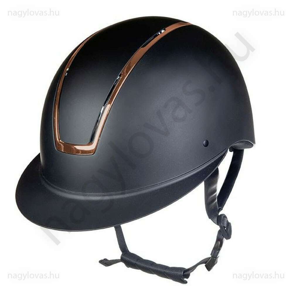 HKM Lady Shield lovaglókobak fekete/rosegold 55-57