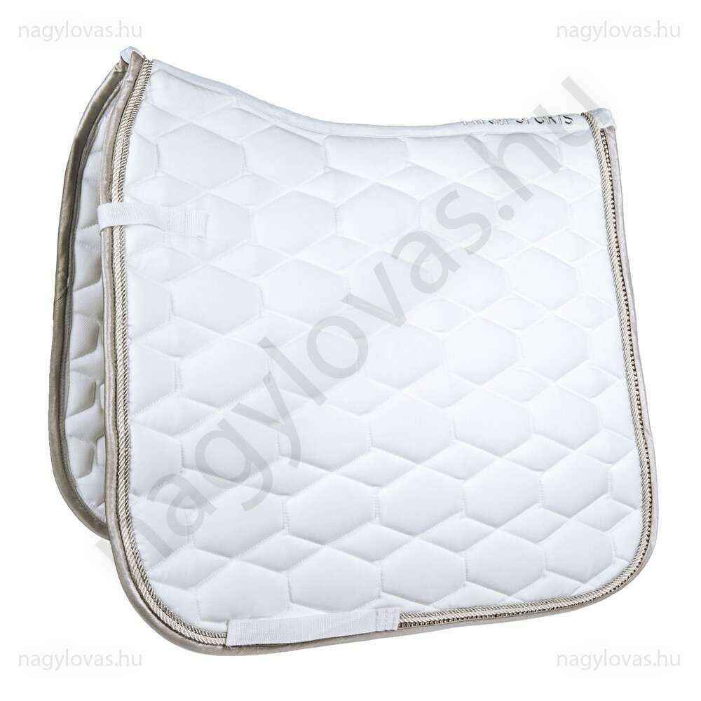 HKM Rosegold Glamour díjlovas nyeregalátét fehér
