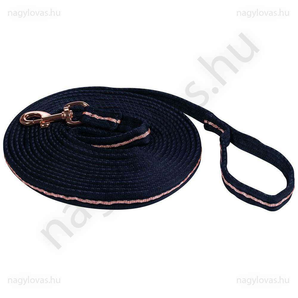 HKM Rosegold Glamour futószár 8m navy