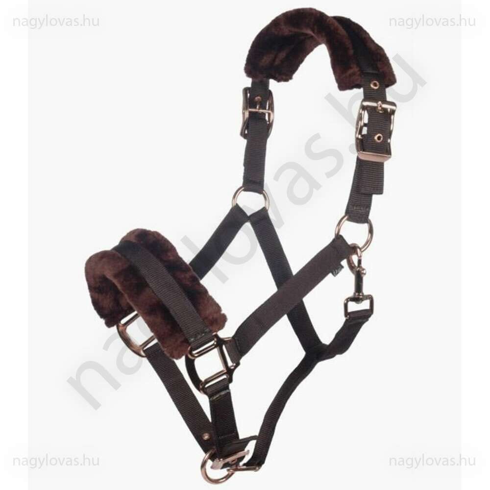 HKM Rosegold kötőfék barna