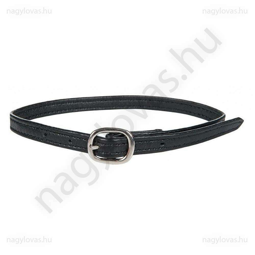 HKM Soft sarkantyúszíj bőr fekete