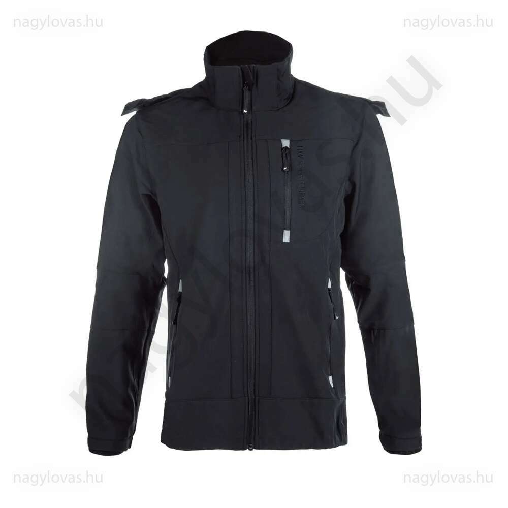 HKM Sport Softshell férfi kabát fekete