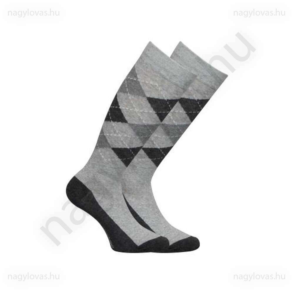 Imperial Riding káró mintás zokni grey
