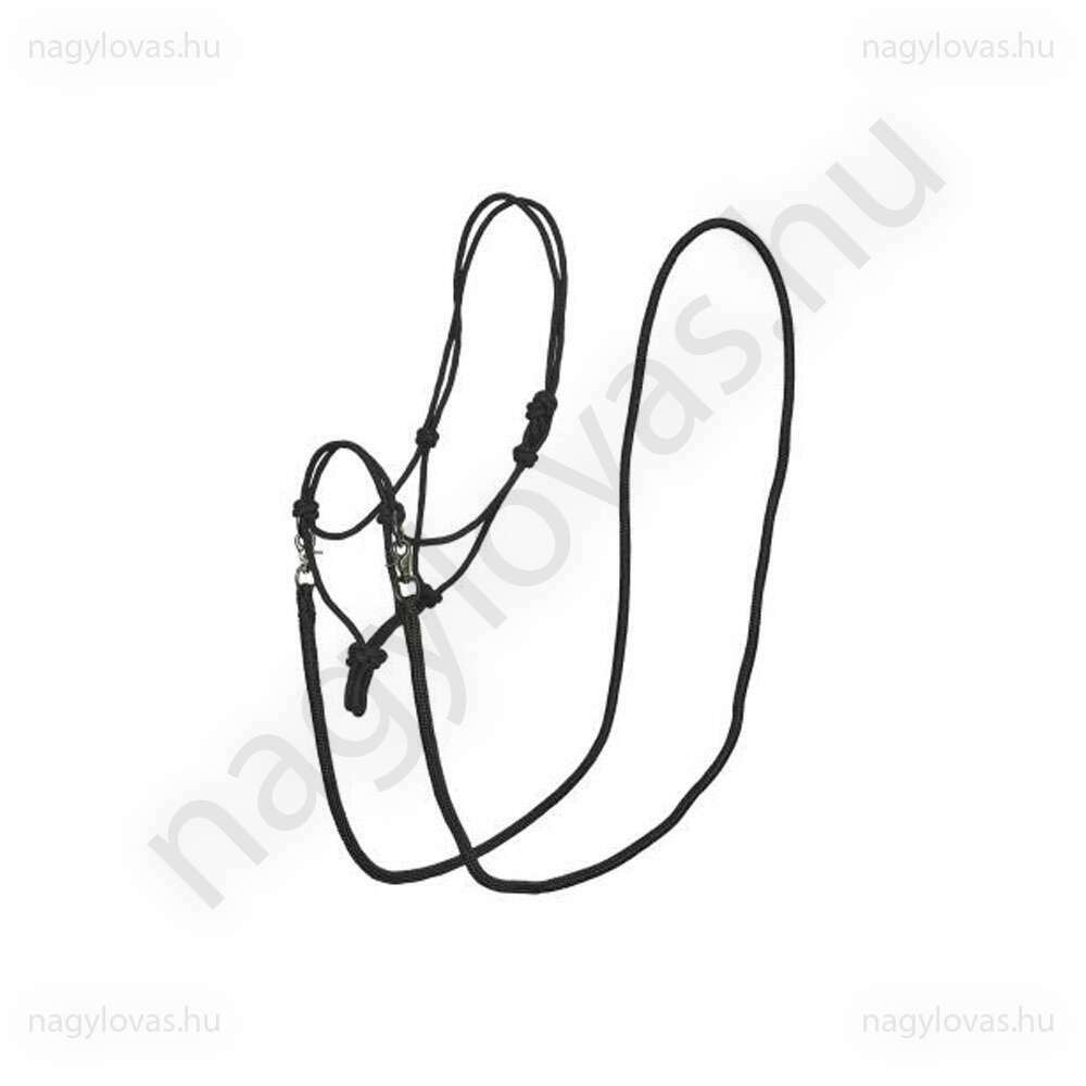 Imperial Riding kötélkötőfék szárral fekete