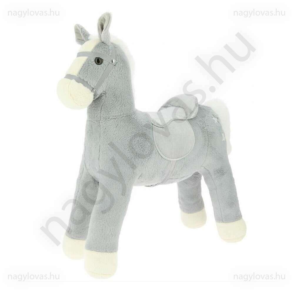Játék ló Póni 44cm szürke 