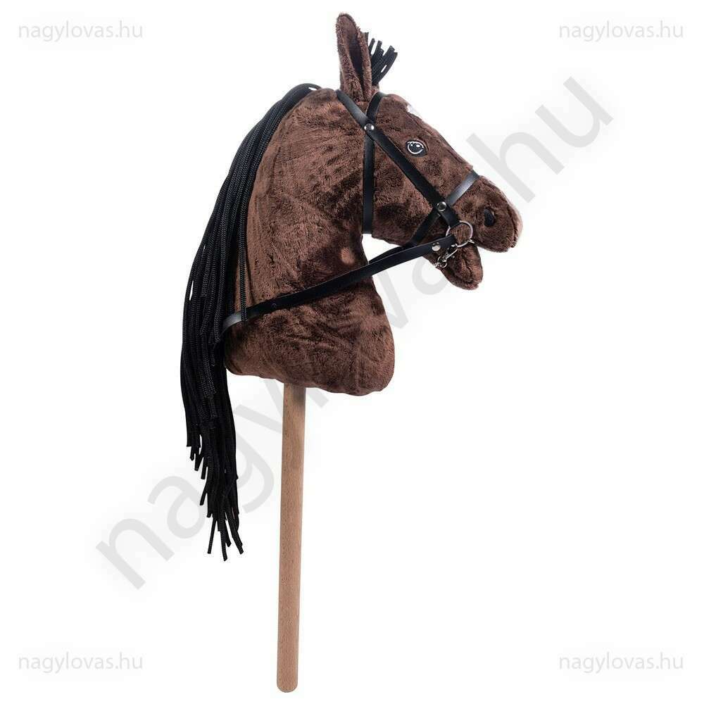 Játék ló vesszőparipa Hobby Horse barna