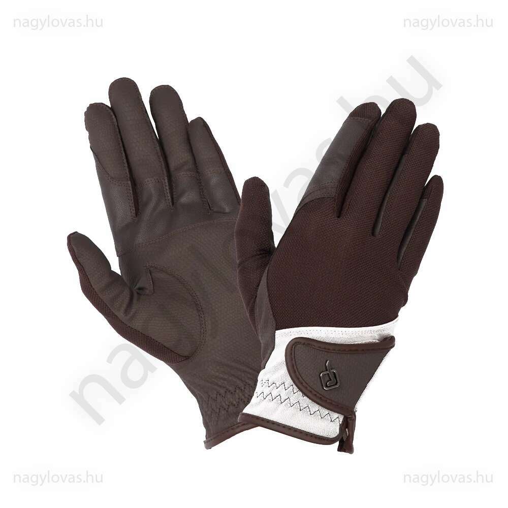 LeMieux Pro Mesh lovaglókesztyű barna