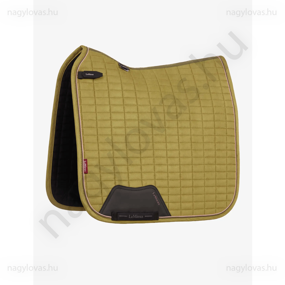 LeMieux Suede DR Square díjnyeregalátét gooseberry