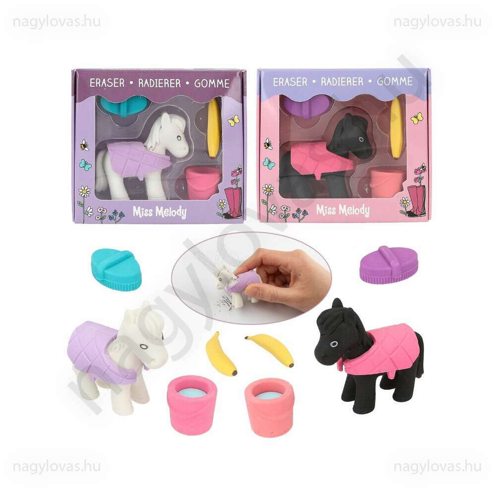 Miss Melody radír szett